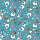 HG Special Delivery - 2508-76 Dark Teal - Cotton Fabric