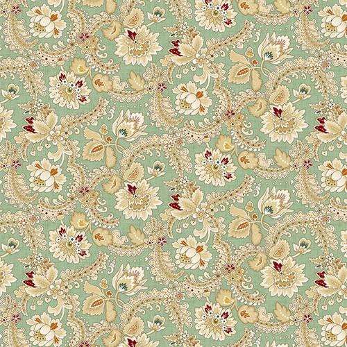 HG Spiced Favorites 108" - 1832-11 Sea Mist - Cotton Fabric