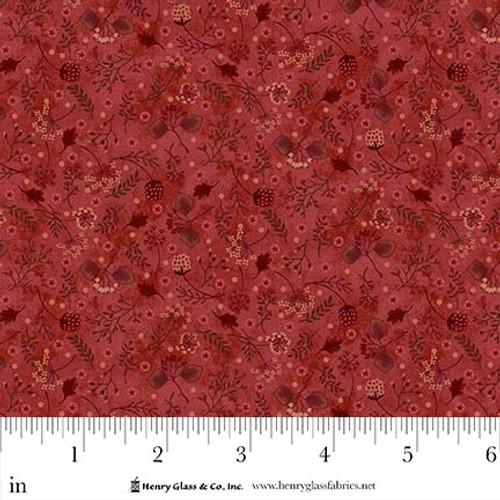 HG Thistle & Rye - 3462-88 Red - Cotton Fabric