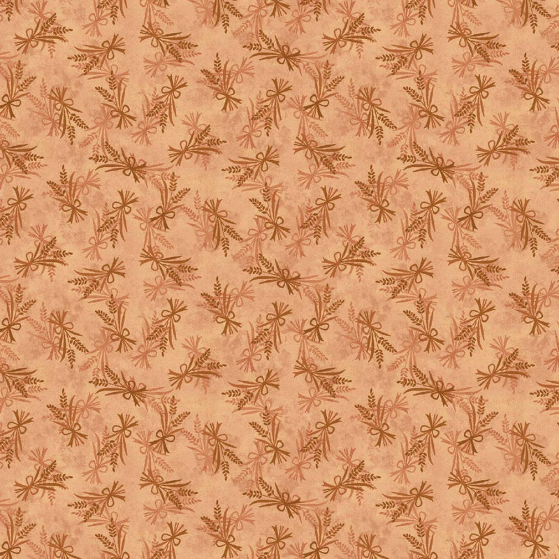 HG Thistle & Rye - 3468-35 Orange - Cotton Fabric