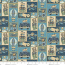 HG Traveling Teddies - 2419-74 Multi - Cotton Fabric