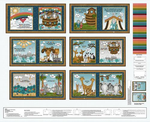 HG Two By Two Panel - 1761P-01 White - Cotton Fabric
