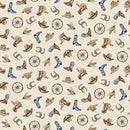 HG Western View - 1603-44 Beige - Cotton Fabric