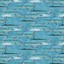 HG Window To Paradise - 2332-17 Ocean Blue - Cotton Fabric