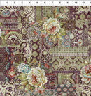 ITB Carpet Bag Romance Carpet - 3CBR-2 Red - Cotton Fabric