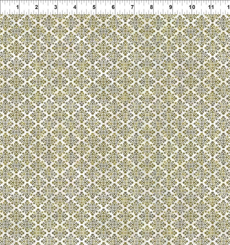 ITB Carpet Bag Romance Medallion - 8CBR-2 Green - Cotton Fabric