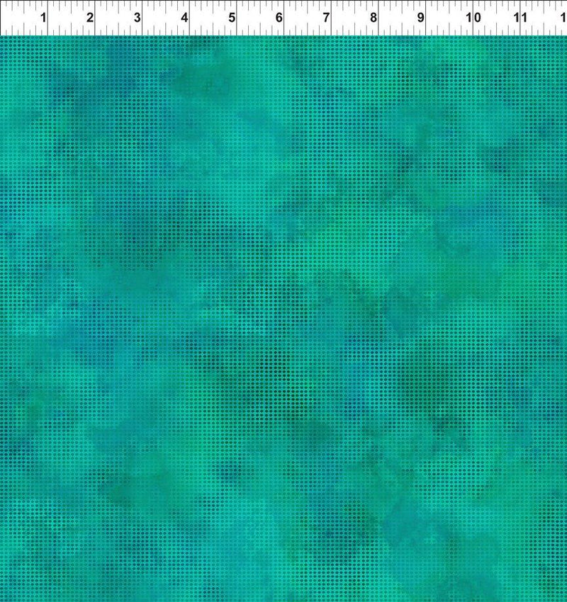 ITB Dit Dot Evolution - 1DDE-28 Aqua - Cotton Fabric