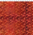 ITB Evanescence Blossoms - 5EV-1 Spice - Cotton Fabric