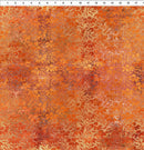ITB Evanescence Daisies - 6EV-1 Orange - Cotton Fabric