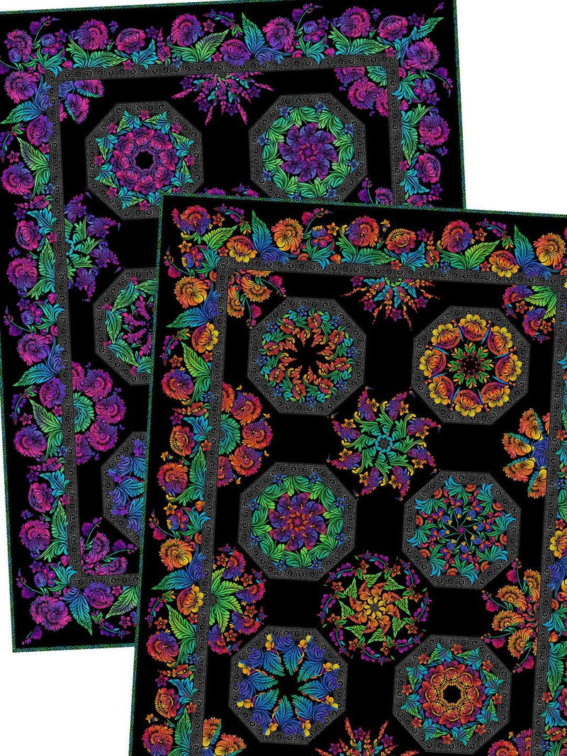 ITB Vivid Kaleidoscope Quilt Pattern - ITBVIVKP - Patterns