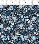 ITB Whimsey - 10WMS-1 Blue - Cotton Fabric