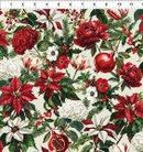 ITB Winter Enchantment Floral - 3WEN-1 Cream - Cotton Fabric