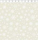 ITB Winter Enchantment Snowflakes - 6WEN-1 Cream - Cotton Fabric