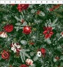 ITB Winter Enchantment Toile - 4WEN-2 Green - Cotton Fabric