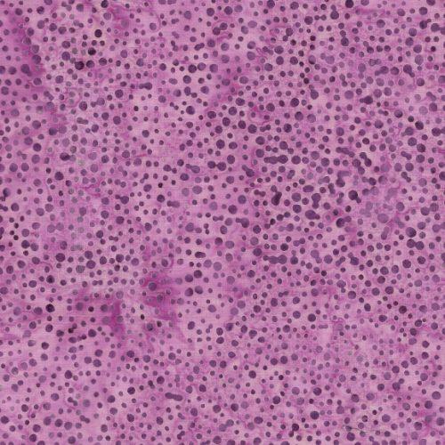 Island Batik Blenders Bubbles - BE31-B1 Raspberry - Cotton Batik Fabric