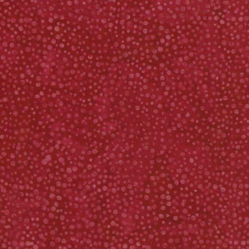 Island Batik Blenders Bubbles - BE31-C1 Cherry - Cotton Batik Fabric
