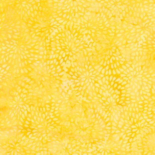Island Batik Blenders Ogee Petal - BE32-C1 Sunshine - Cotton Batik Fabric