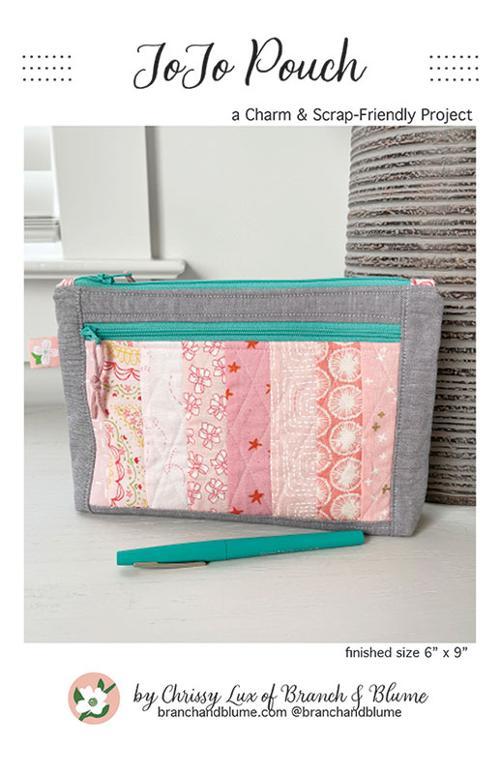 JoJo Pouch - A Charm and Scrap-Friendly Project - BNB2415