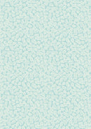 LI Botantical Oasis Mini Leaves - A983B Blue - Cotton Fabric