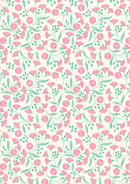 LI Botantical Oasis Tropical Flower - A984A Cream - Cotton Fabric