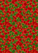 LI Bumbleberries - BB042-CHRISTMASELF - Cotton Metallic Fabric