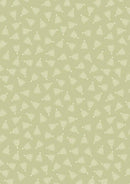 LI Celtic Christmas Celtic Trees - C131B Festive Sage - Cotton Fabric