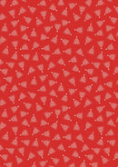 LI Celtic Christmas Celtic Trees - C131C Winter Red - Cotton Fabric