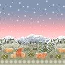 LI Celtic Christmas Double Edge Border - C137 - Cotton Fabric