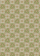 LI Celtic Christmas Festive Celtic Leaves - C133B Green - Cotton Fabric