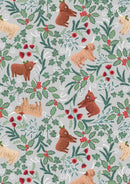LI Celtic Christmas Highlands - C130A Misty Silver - Cotton Fabric