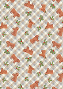 LI Celtic Christmas Highlands & Holly - C135A Winter Morning Gingham - Cotton Fabric