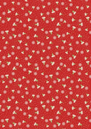 LI Celtic Christmas Thistledown - C134B Red - Cotton Fabric
