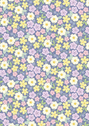 LI Dear Spring Primrose Prairie - CC68.3-DUSKYDARKBLUE - Cotton Fabric