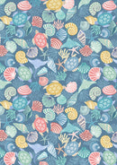 LI Seas The Day Rays & Turtles - L3C - Cotton Fabric