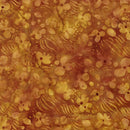 LUM Bloom Grove Floral Drift - 712524074 Brown Cinnamon - Cotton Batik Fabric