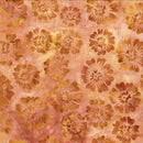 LUM Bloom Grove Floral Tossed - 712525057 Brown Mushroom - Cotton Batik Fabric
