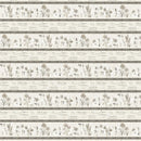 LUM Botanical Sketchbook Border Stripe - 115-015-077 Multi - Cotton Fabric