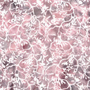 LUM Cherry Blossom Cherry Vine - 812502-868 Grey Purple White - Cotton Batik Fabric