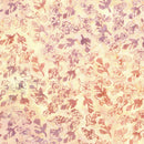 LUM Cherry Blossom Leaves & Buds - 812506-044 Neutral Pastry - Cotton Batik Fabric