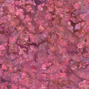 LUM Cherry Blossom Leaves & Buds - 812506-826 Pink Purple - Cotton Batik Fabric