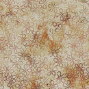 LUM Dotmania Floral Dots - 122562839 Peach - Cotton Batik Fabric