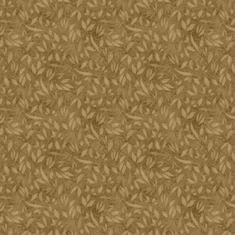 LUM Foliage - 110002-075 Brown - Cotton Fabric