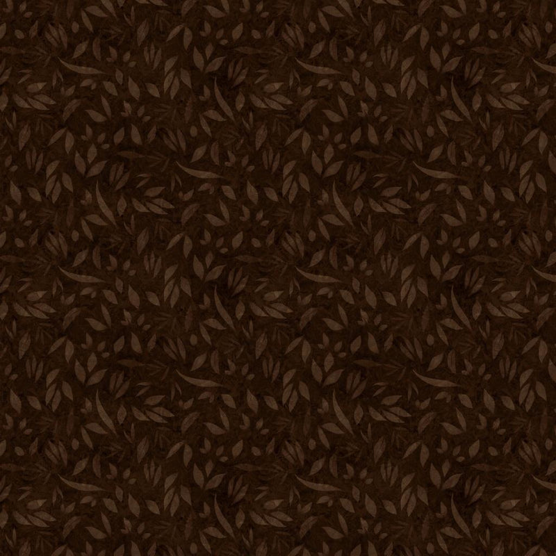 LUM Foliage - 110002-099 Mocha - Cotton Fabric