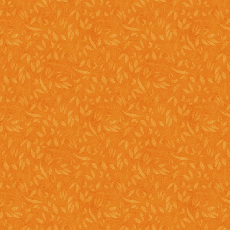 LUM Foliage - 110002-266 Orange - Cotton Fabric