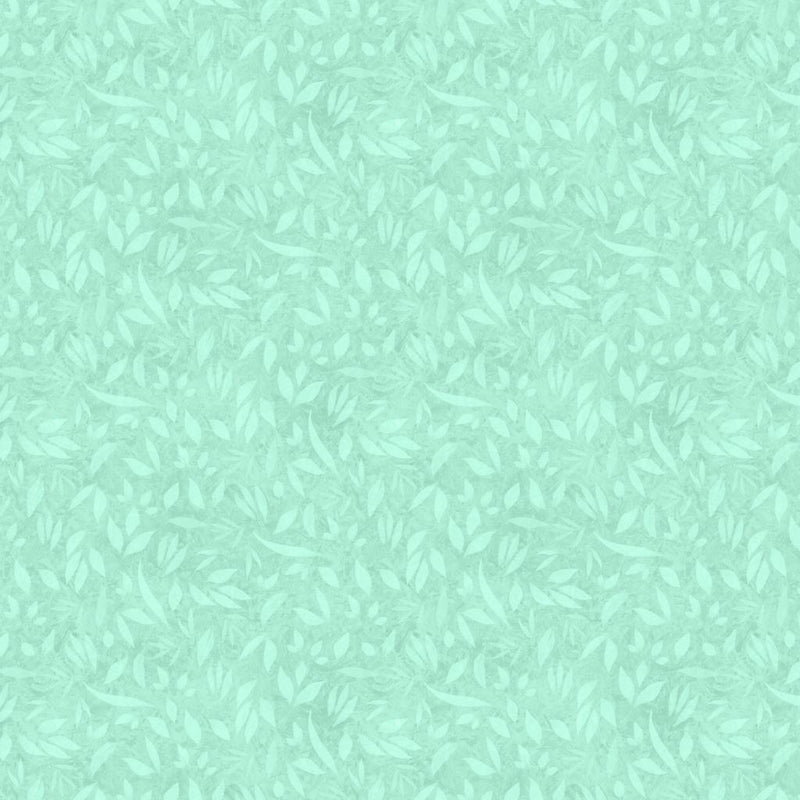 LUM Foliage - 110002-965 Mint - Cotton Fabric