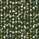 LUM Merry & Bright Jingle Bells - 130-018-626 Green - Cotton Fabric
