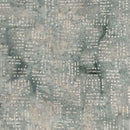 LUM Missing You Morse Code Words - 522505710 Grey Drizzle - Cotton Batik Fabric
