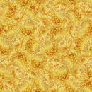 LUM Monarch Meadow Packed Chrysanthemum - 100-031-240 Yellow - Cotton Fabric