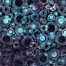 LUM Pop Dots Large Dots - 122555465 Purple Regal - Cotton Batik Fabric