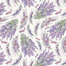 LUM Sweet Honey Bee Lavender - 115-005-046 Cream - Cotton Fabric